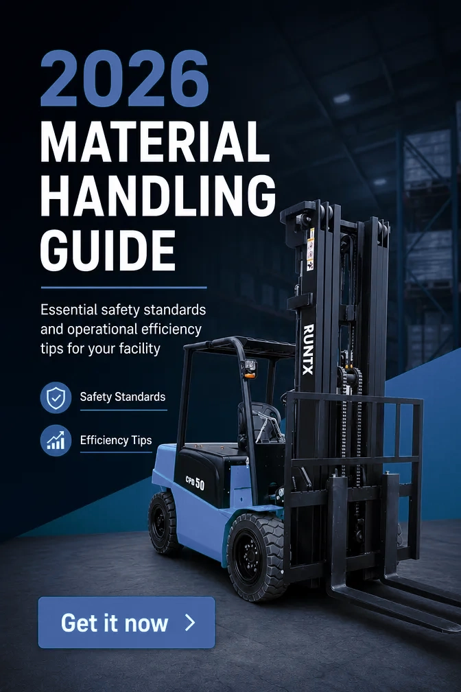 runtx electric forklift poster