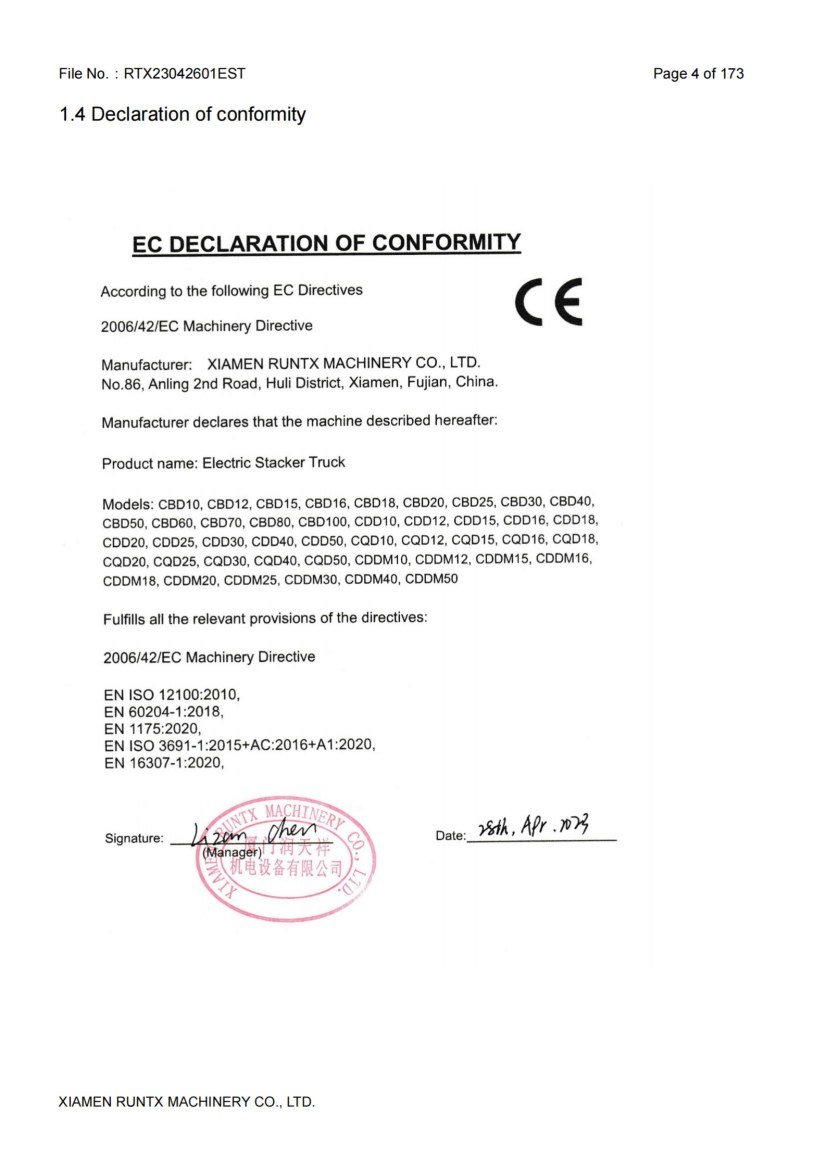 CE Certification