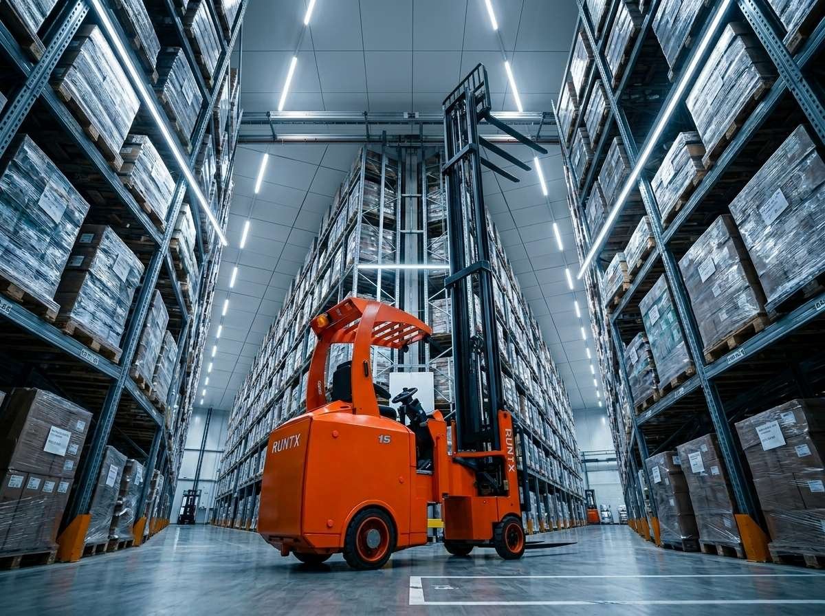 VNA Forklift for high density narrow aisle storage
