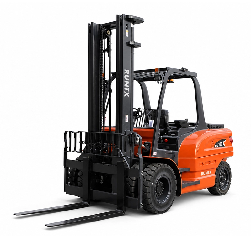 10 ton 4 wheel electric forklift cpd100