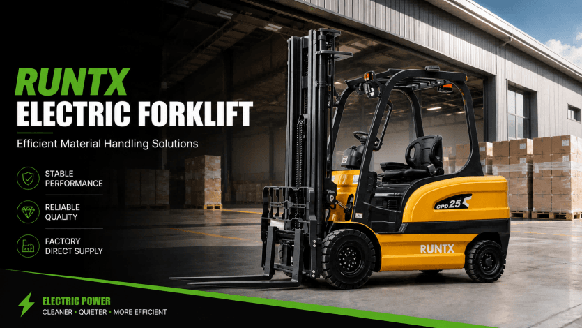 2.5 ton 4 wheel electric forklift cpd25