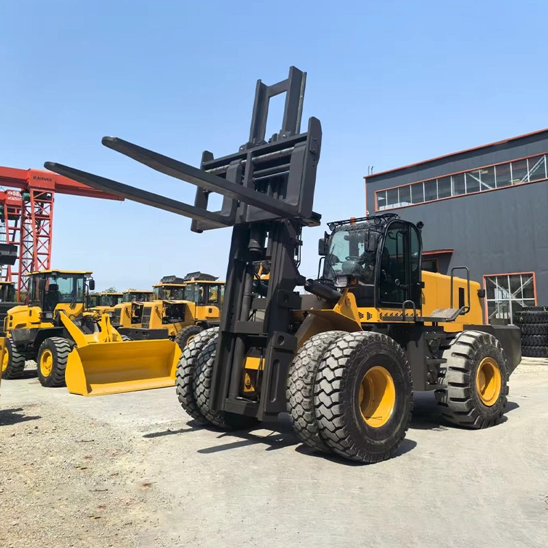 20 ton rough terrain diesel forklift (rear articulated) cpcd200 rt