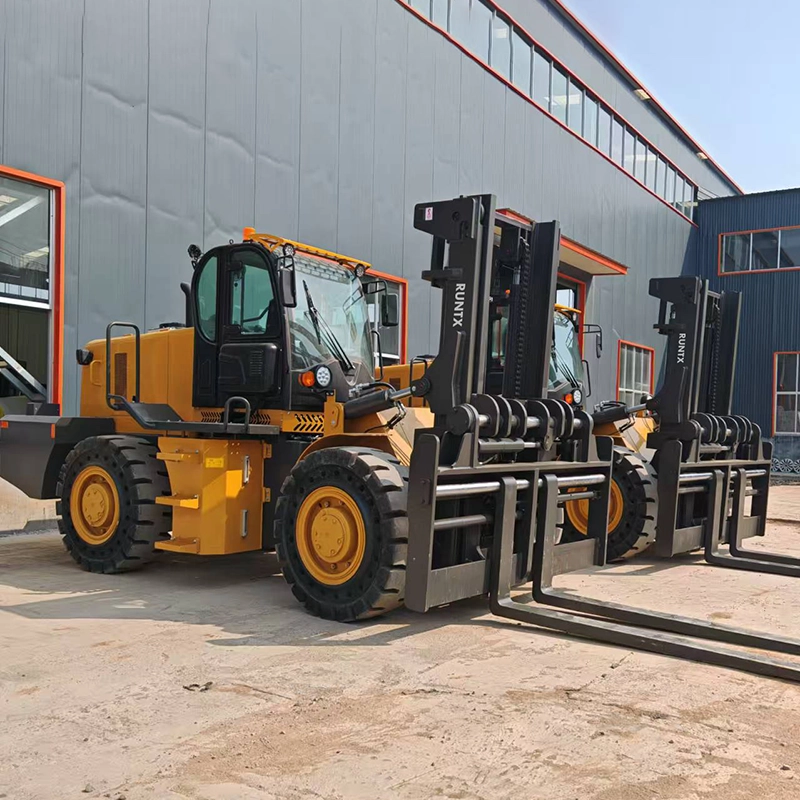 20 ton rough terrain diesel forklift (rear articulated) cpcd200 rt