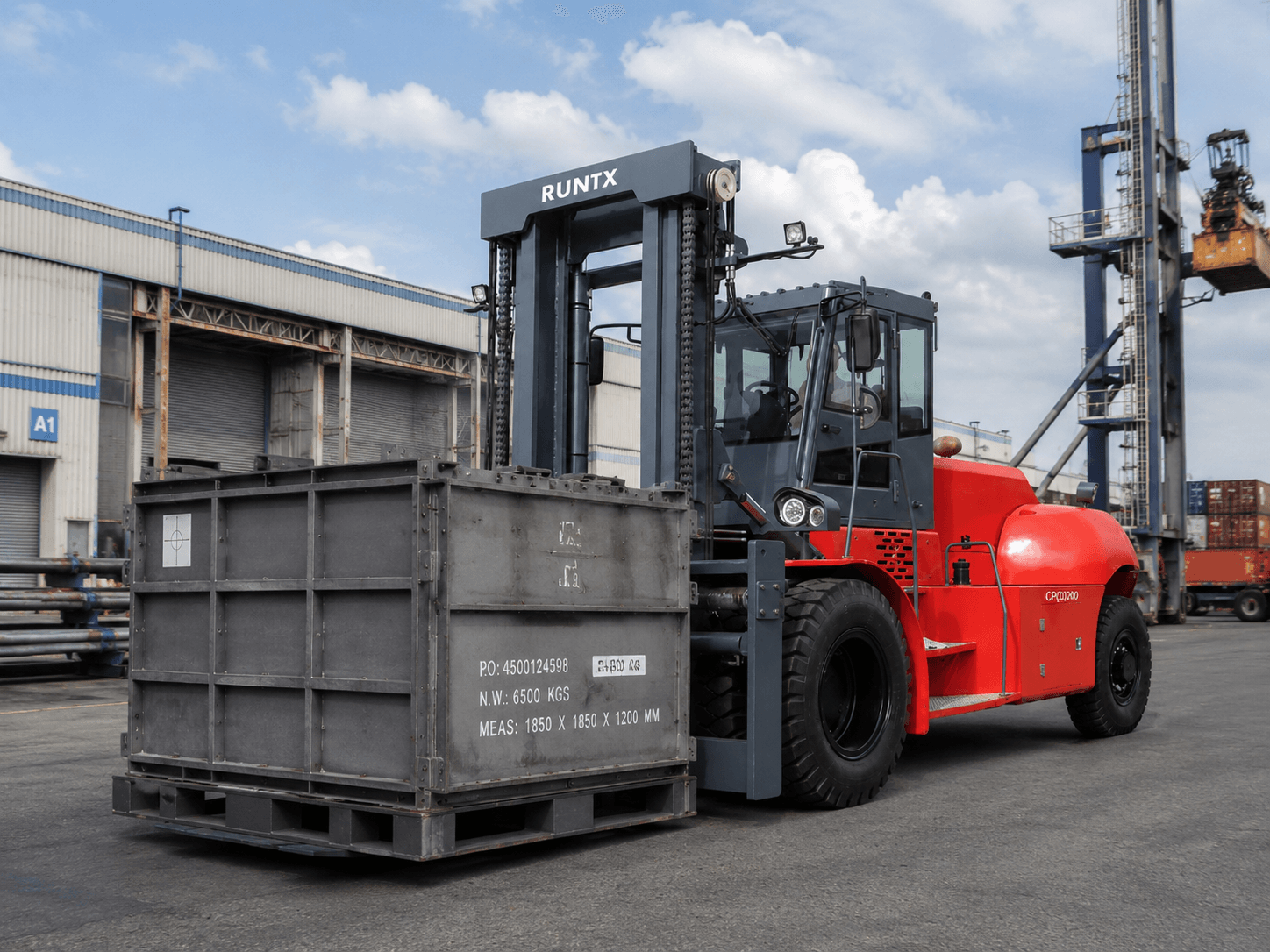20 ton heavy duty diesel forklift cpcd200