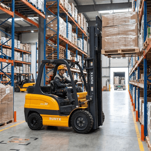 3 ton 4 wheel electric forklift cpd30