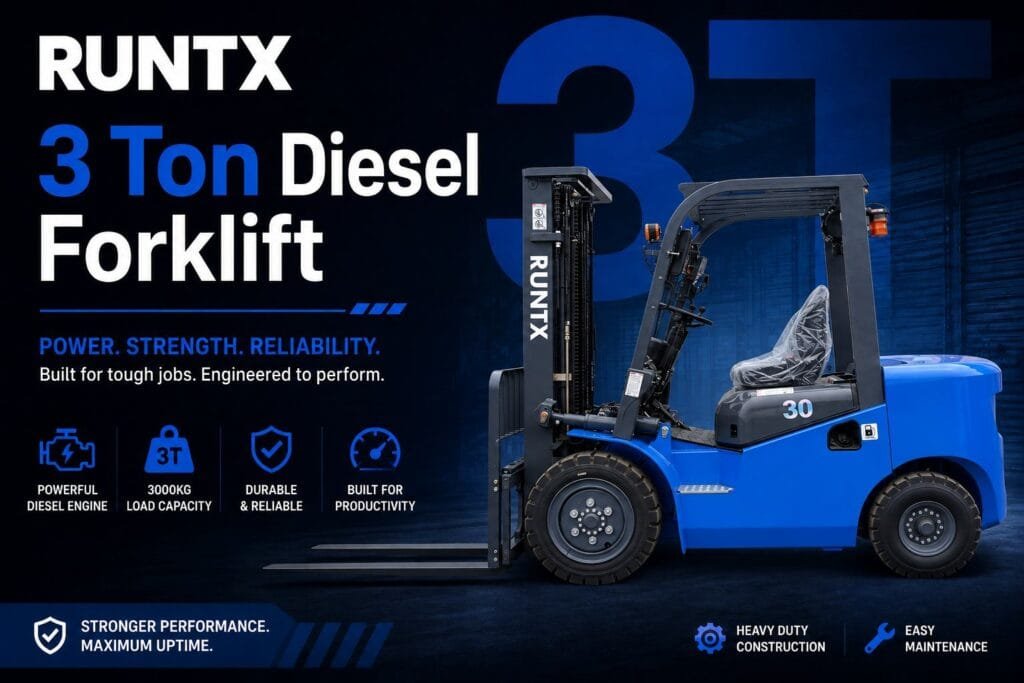 3 ton diesel forklift cpcd30