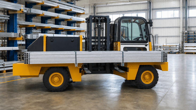 3 ton electric side loader forklift fds30e