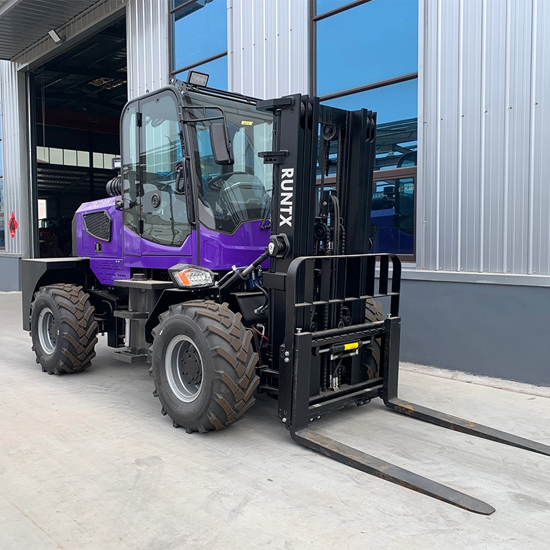 3 ton rough terrain diesel forklift (rear articulated) cpcd30 rt