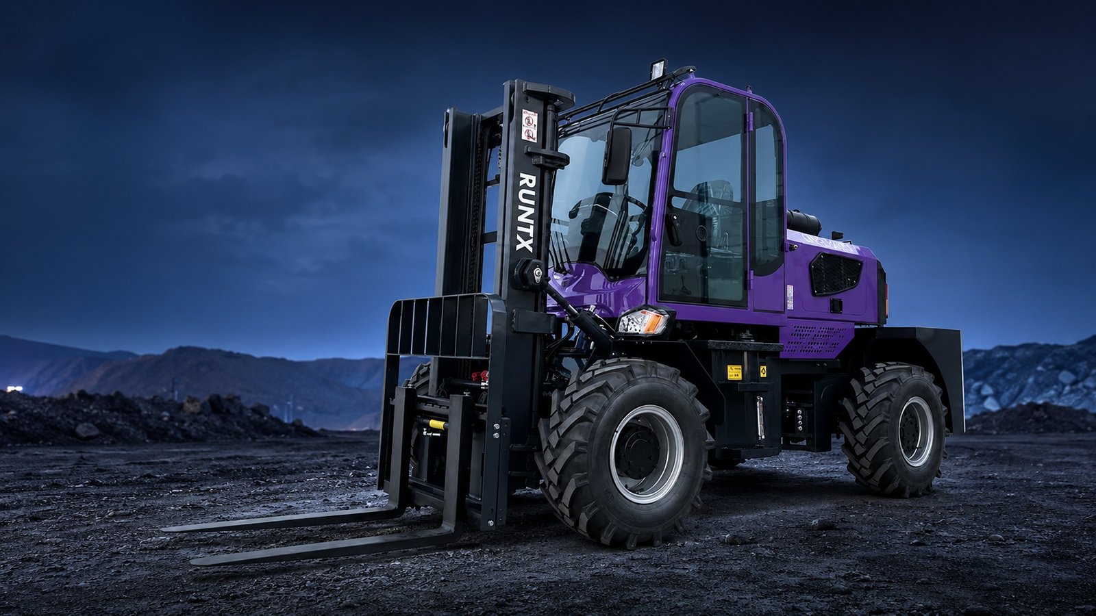 3 ton rough terrain diesel forklift (rear articulated) cpcd30 rt