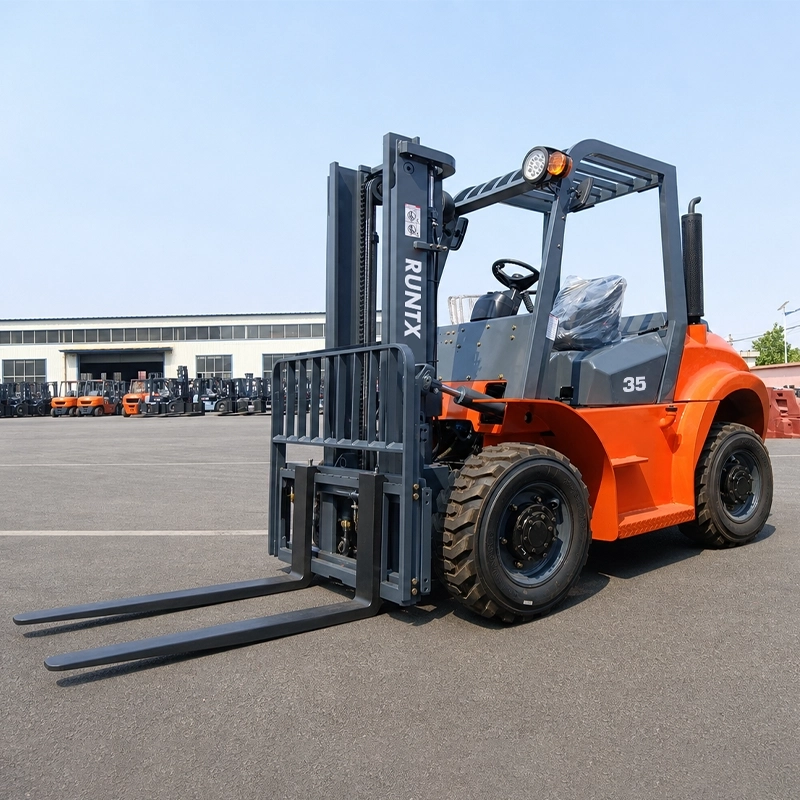 3.5 ton rough terrain diesel forklift cpcd35rt