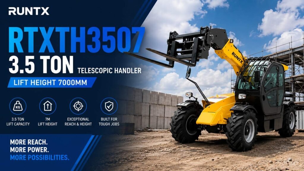 3.5 ton telescopic handler (lift height 7000mm) rtxth3507