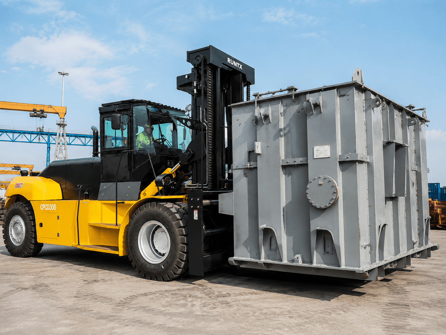 30 ton heavy duty diesel forklift cpcd300