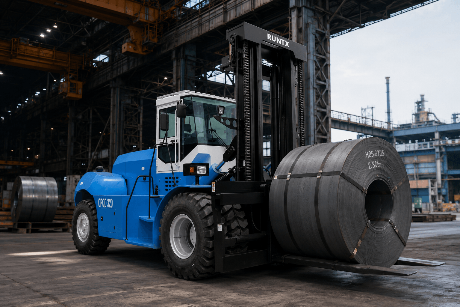 32 ton heavy duty diesel forklift cpcd320