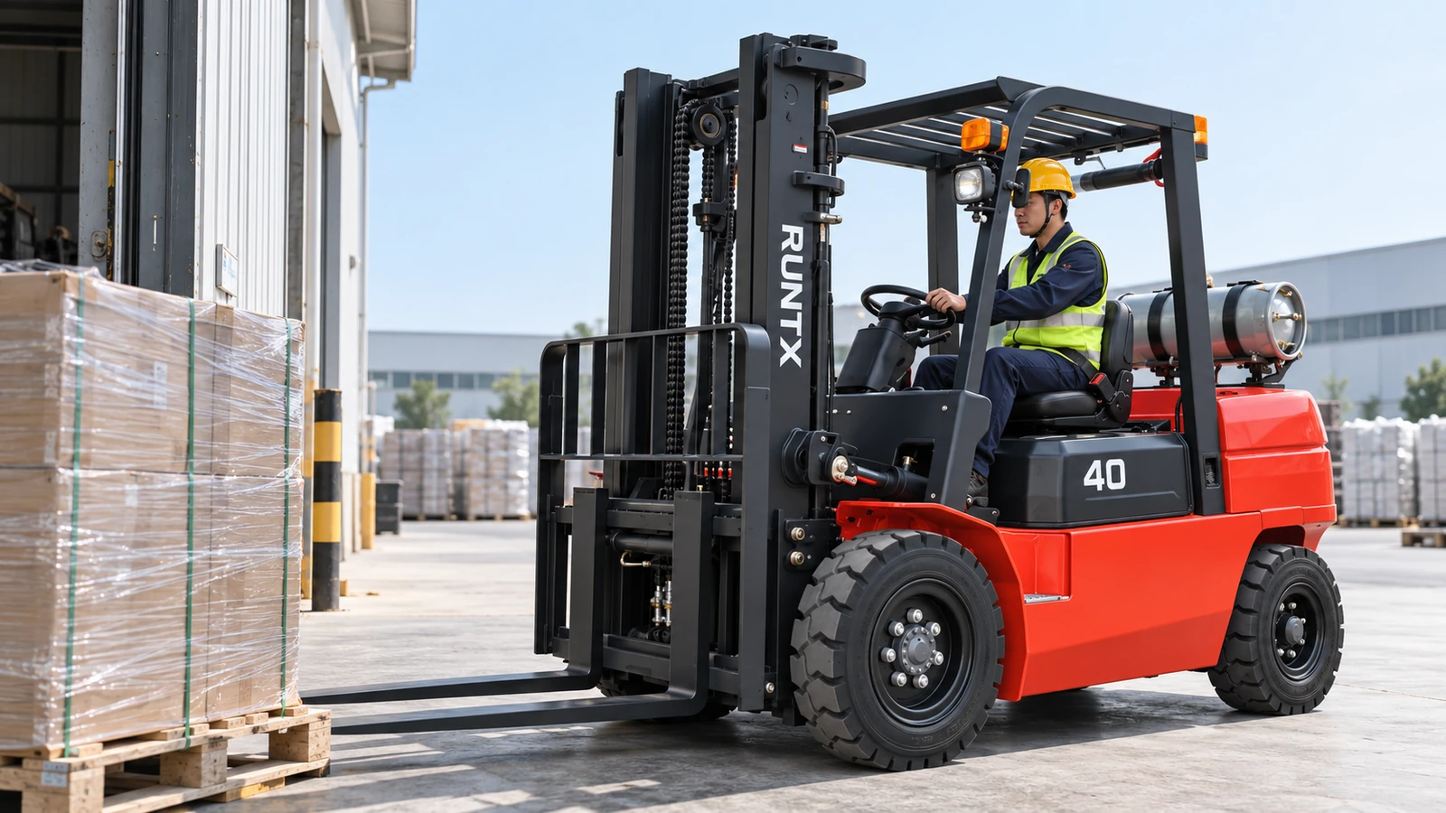 4 ton lpg forklift cpqyd40
