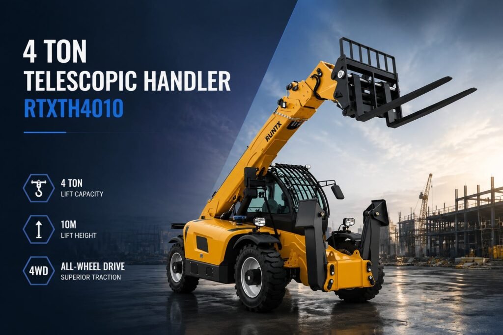 4 ton telescopic handler (lift height 10000mm) rtxth4010