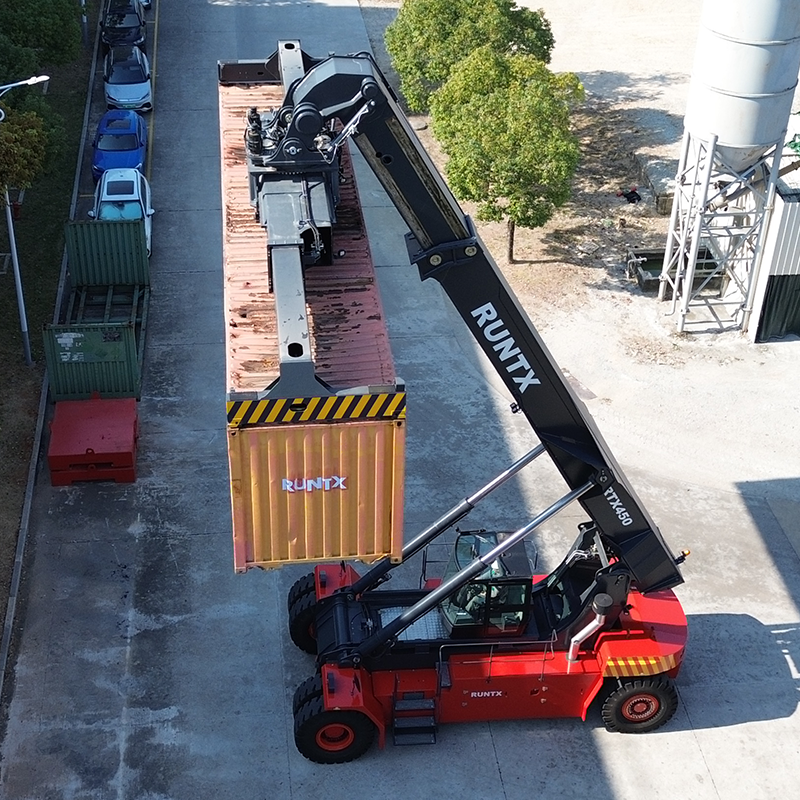 45 ton container reach stacker rtx450