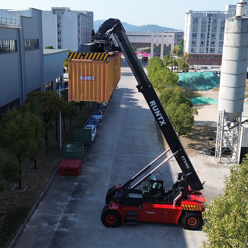45 ton container reach stacker rtx450