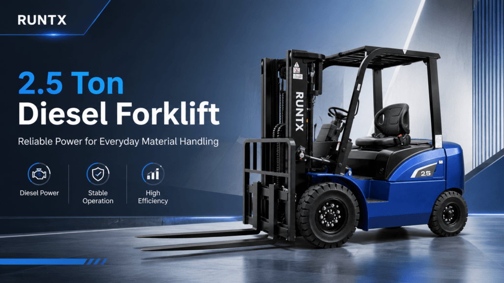 2.5 ton diesel forklift cpcd25
