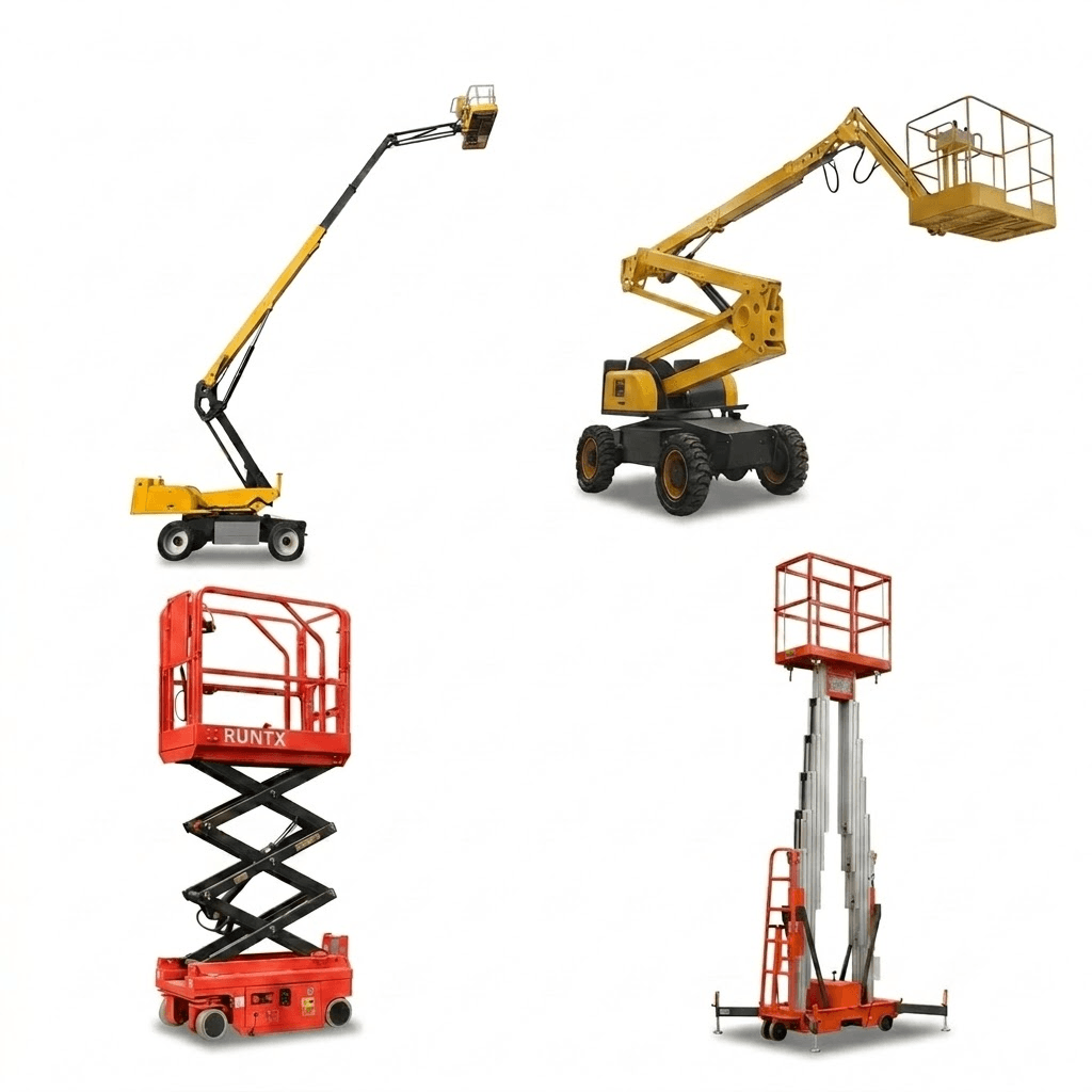 complete mobile elevating work platforms | scissor, boom & mast lifts