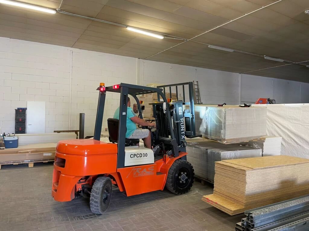 RUNTX CPCD30 3-Ton Diesel Forklift Deployed in Germany