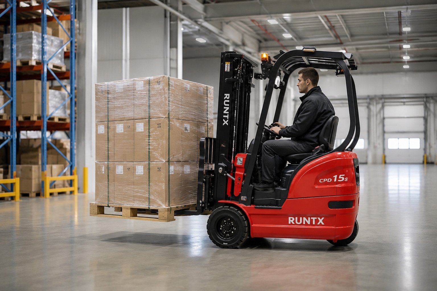 1.5 ton 3 wheel electric forklift cpd15s