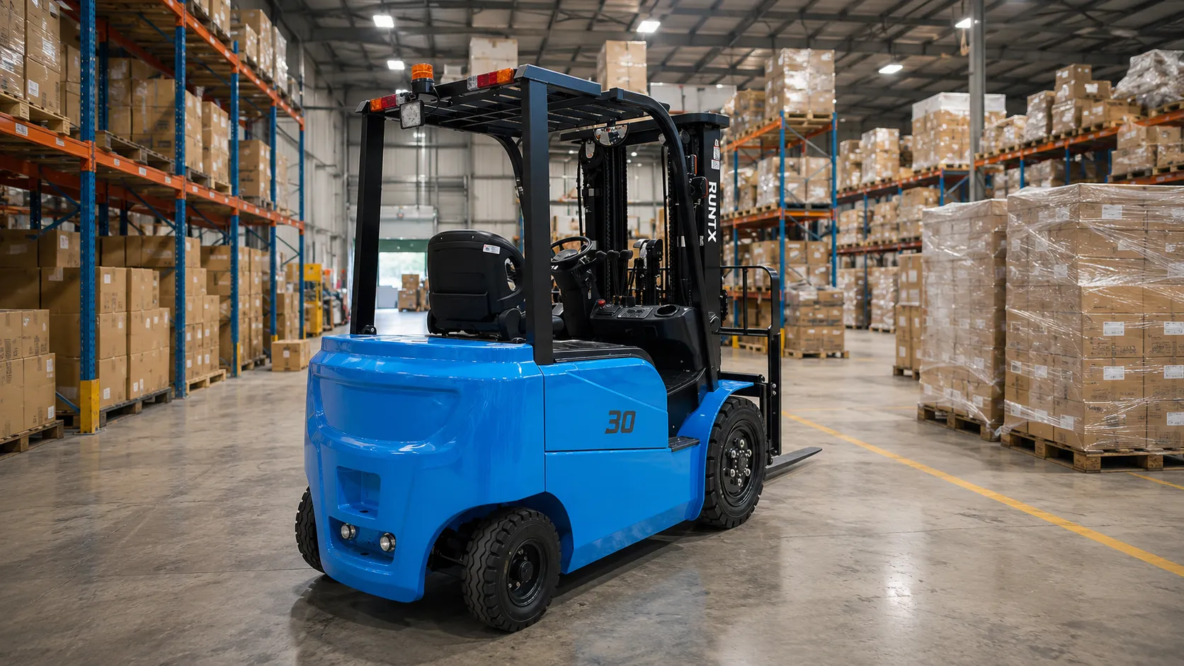 3 ton 4 wheel electric forklift cpd30