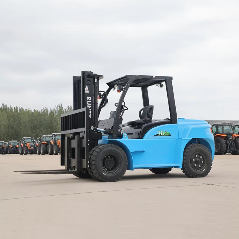 7 ton 4 wheel electric forklift cpd70