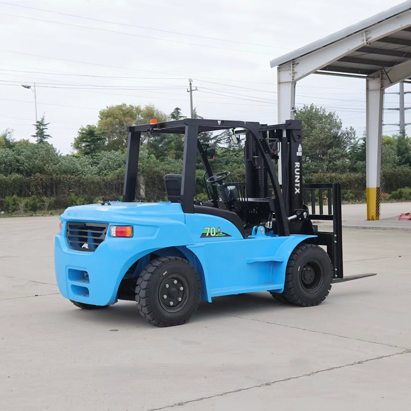 7 ton 4 wheel electric forklift cpd70