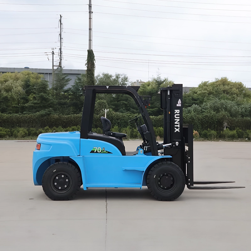 7 ton 4 wheel electric forklift cpd70