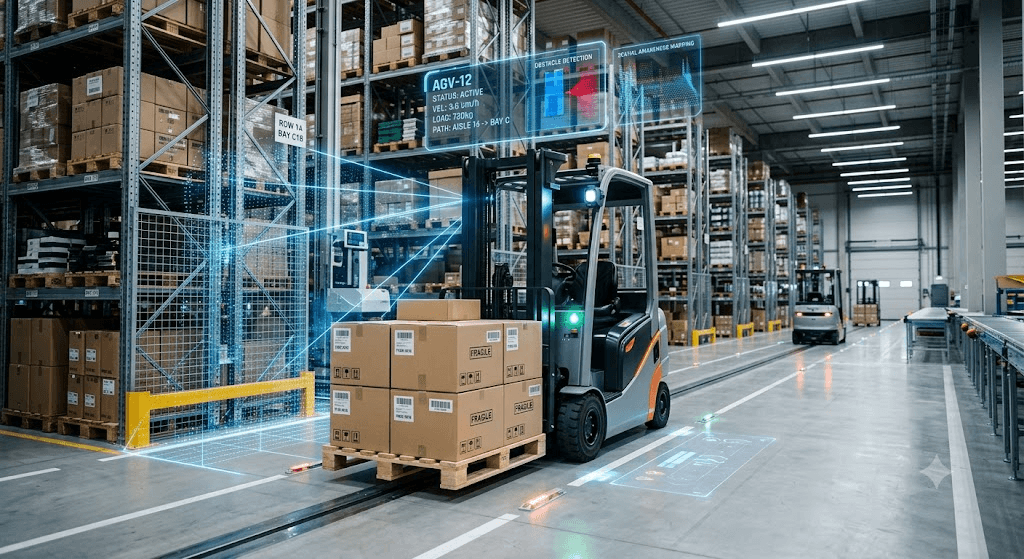 hangcha launches logimind ai & autonomous forklifts