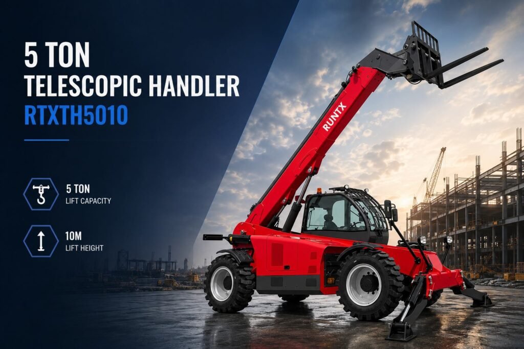 5 ton telescopic handler (lift height 10000mm) rtxth5010