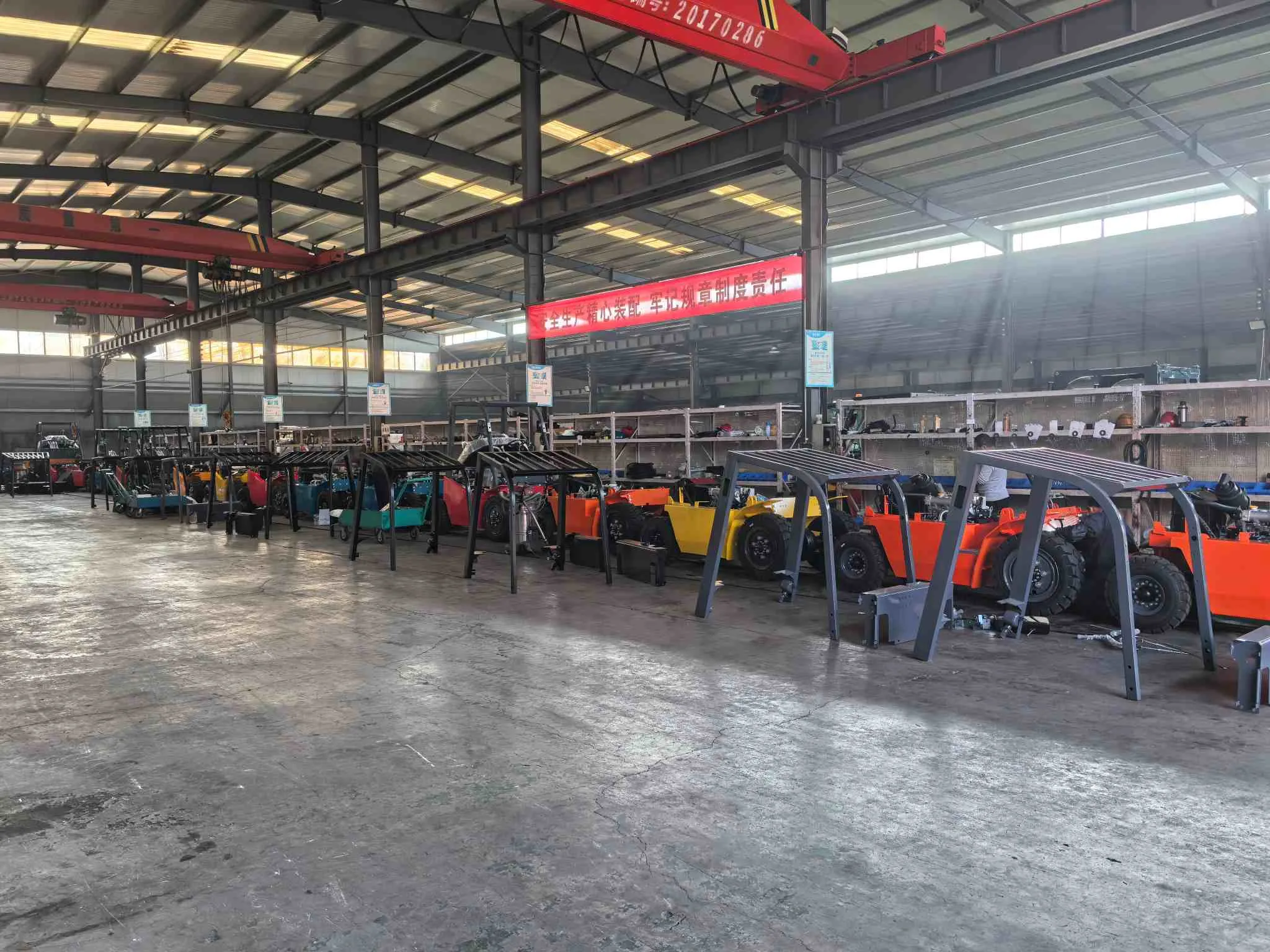 RUNTX Advanced Forklift Production