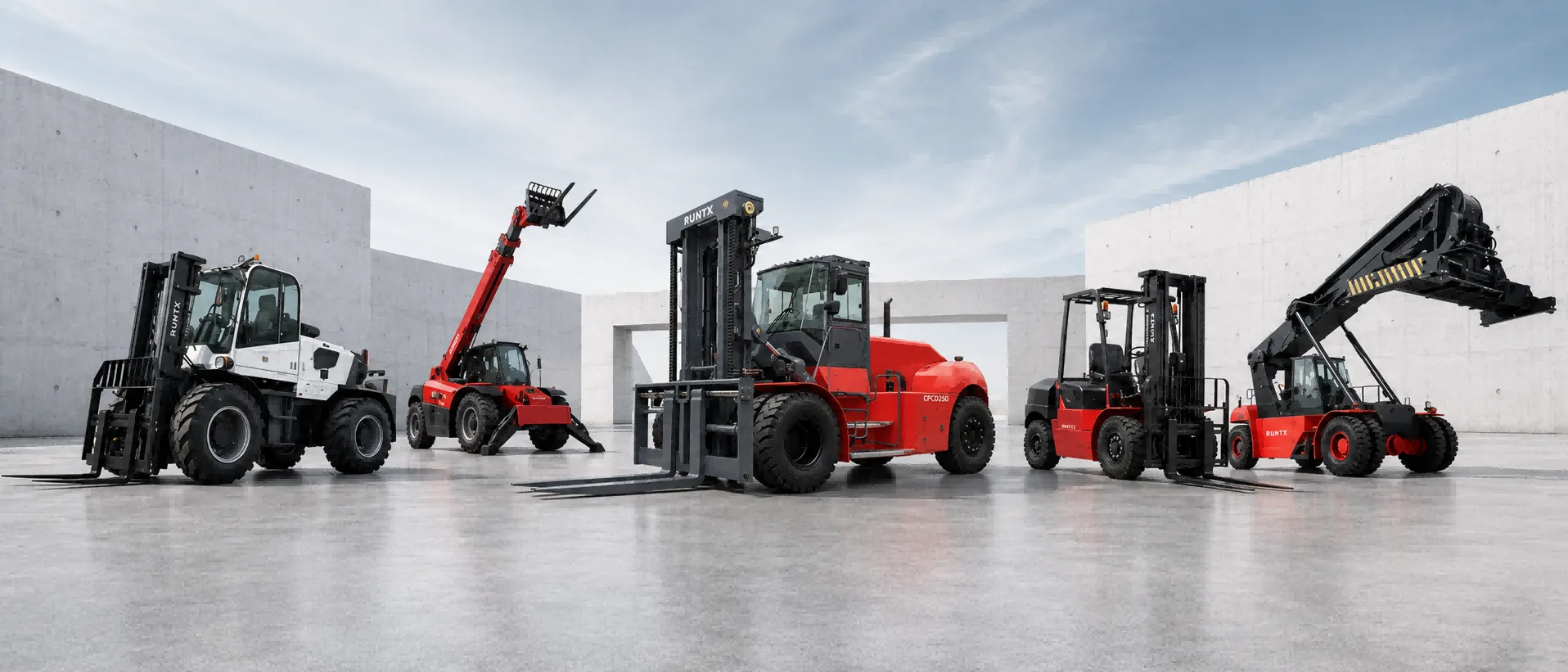 Heavy-Duty Material Handling Equipment & Forklifts