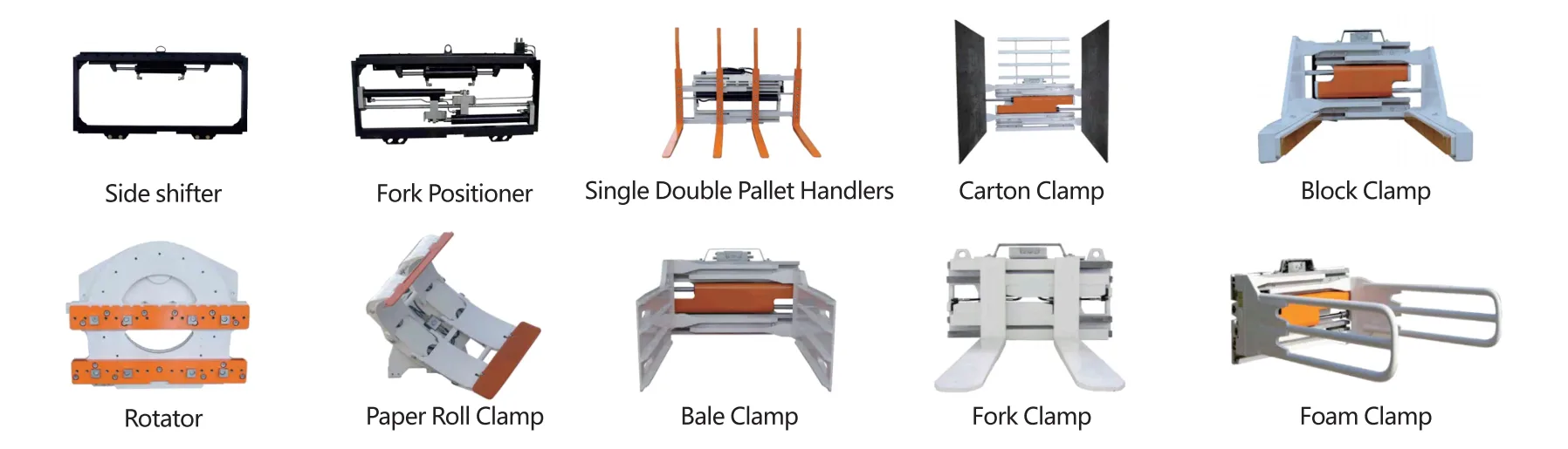 compatible attachments for CPCD40 4 ton diesel forklift