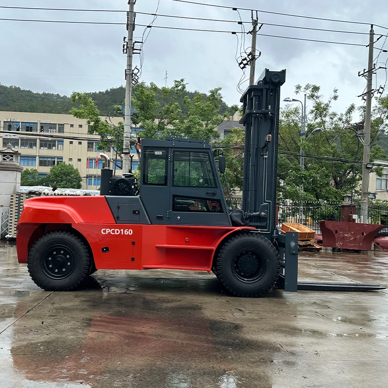 16 ton heavy duty diesel forklift cpcd160(柴油叉车13.5 60吨模版) (复制)