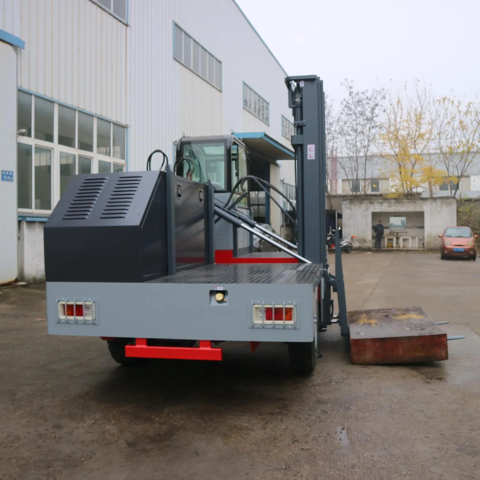 3 ton diesel side loader forklift – fds30