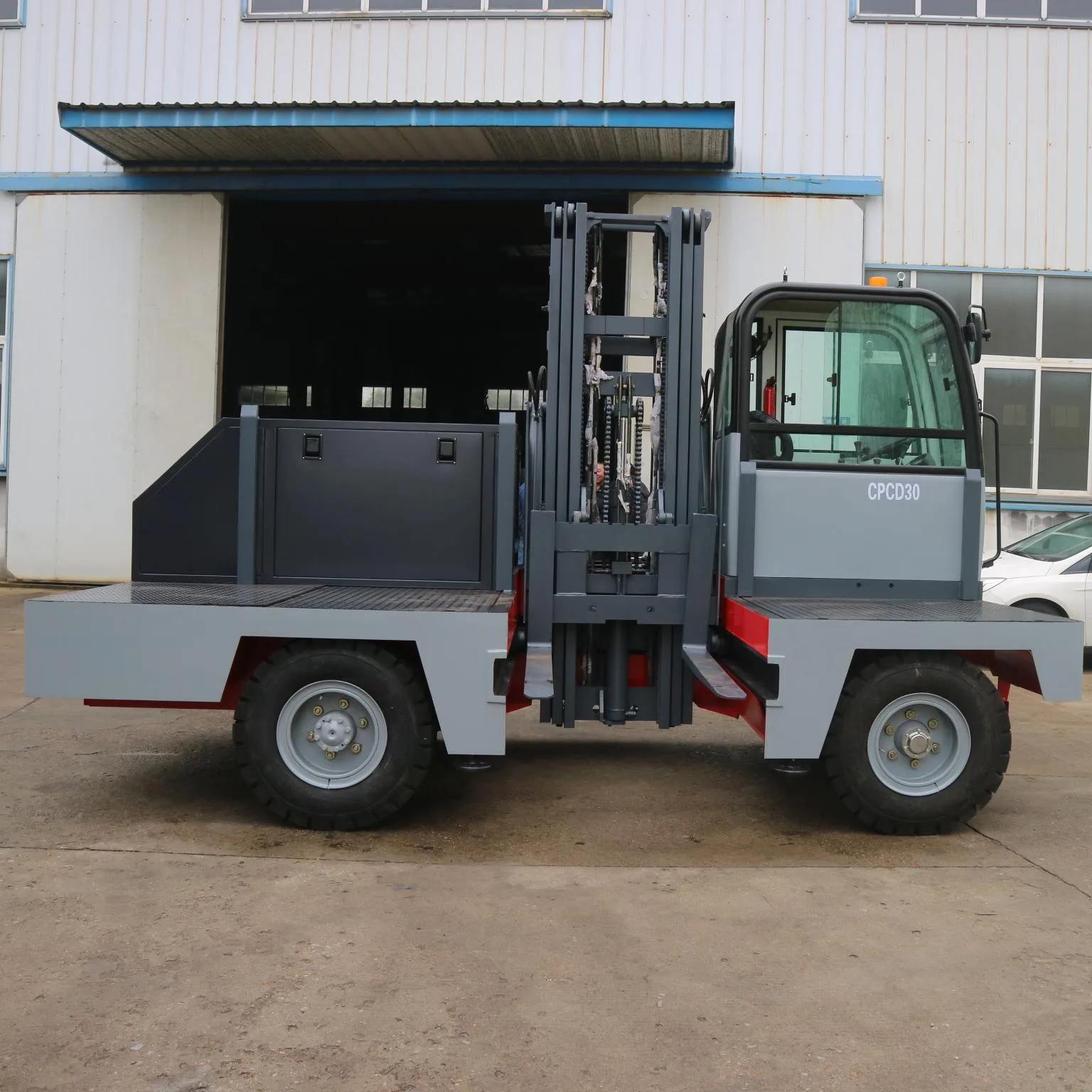 3 ton diesel side loader forklift – fds30