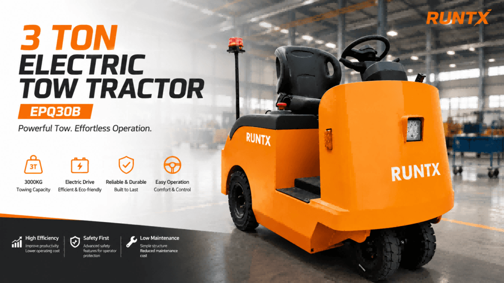 3 ton electric tow tractor epq30b