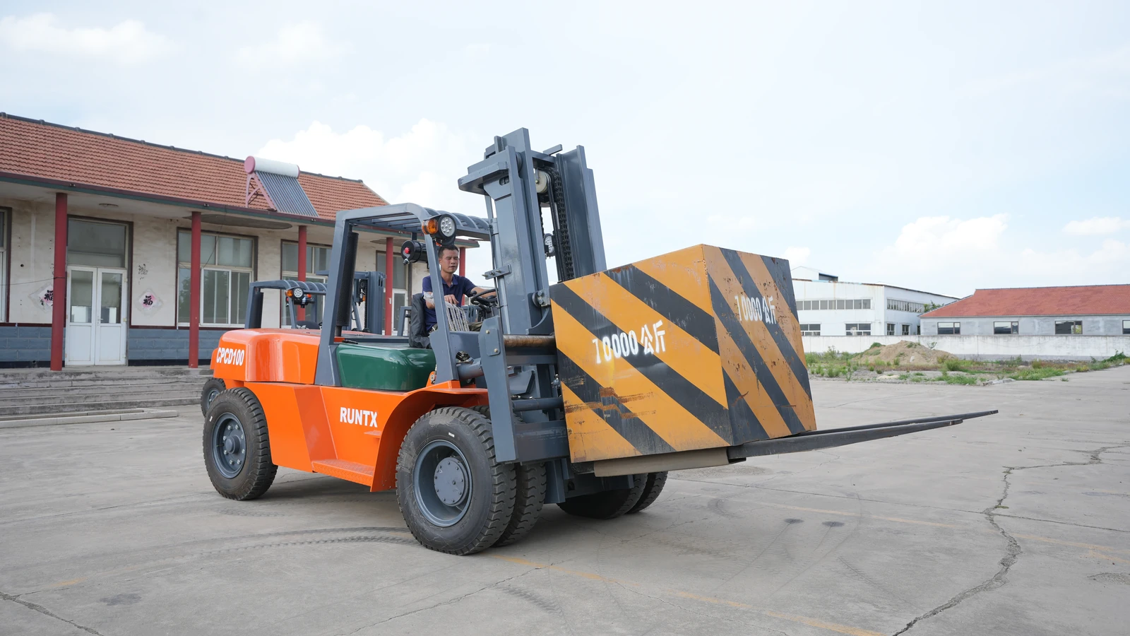 10 ton diesel forklift cpcd100 (5)